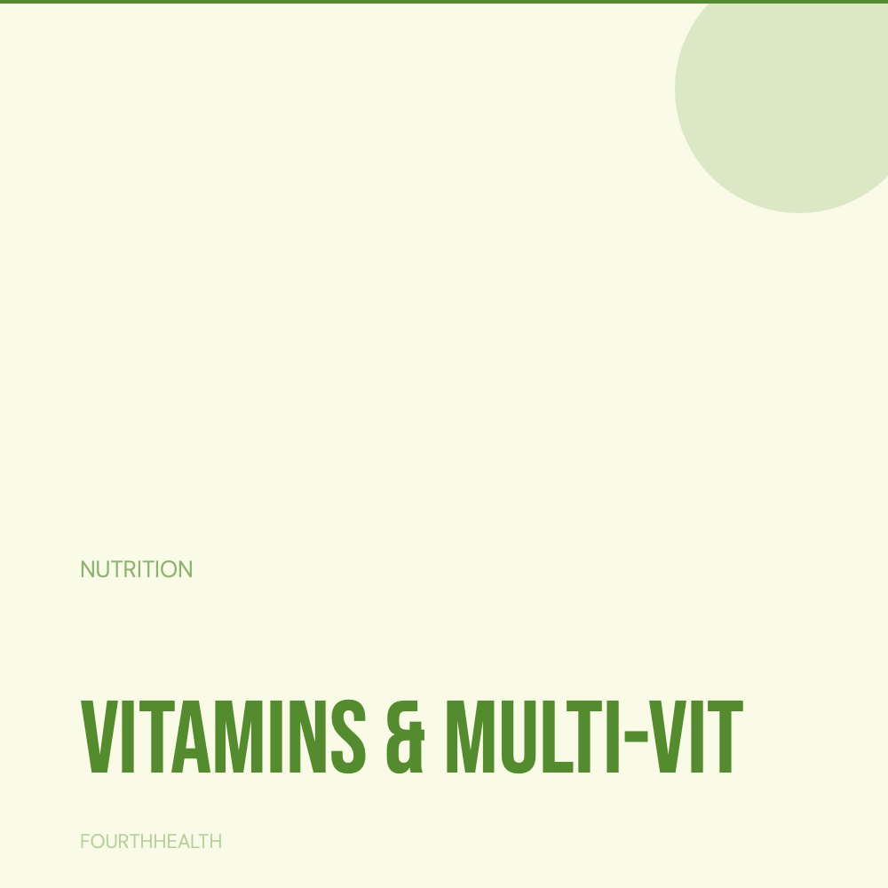 Vitamins & Multi-Vit