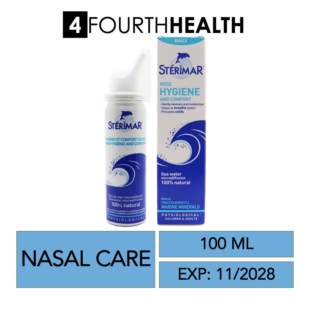 [EXP 11/28] 100ml Sterimar Nose Hygiene & Comfort Daily Spray | Adults & Above 3 yrs