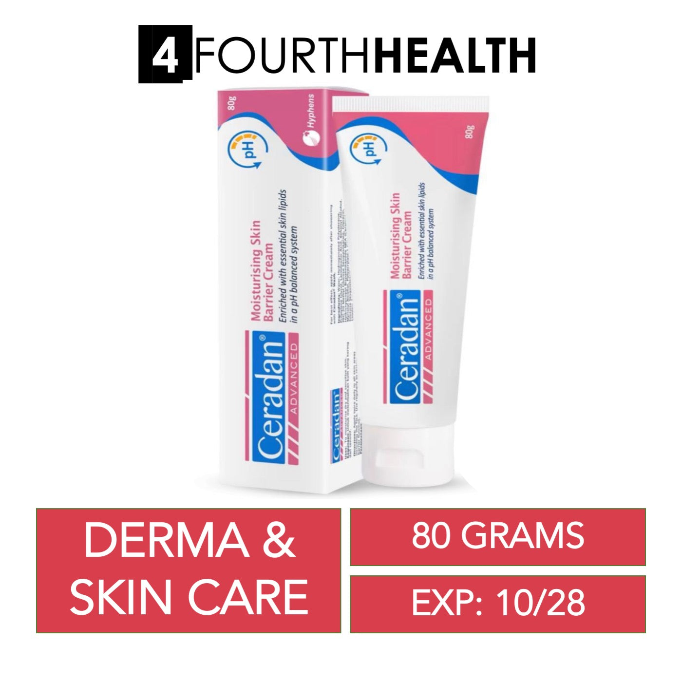 [EXP 10/28] 80g Ceradan Advanced Moisturising Skin Barrier Cream