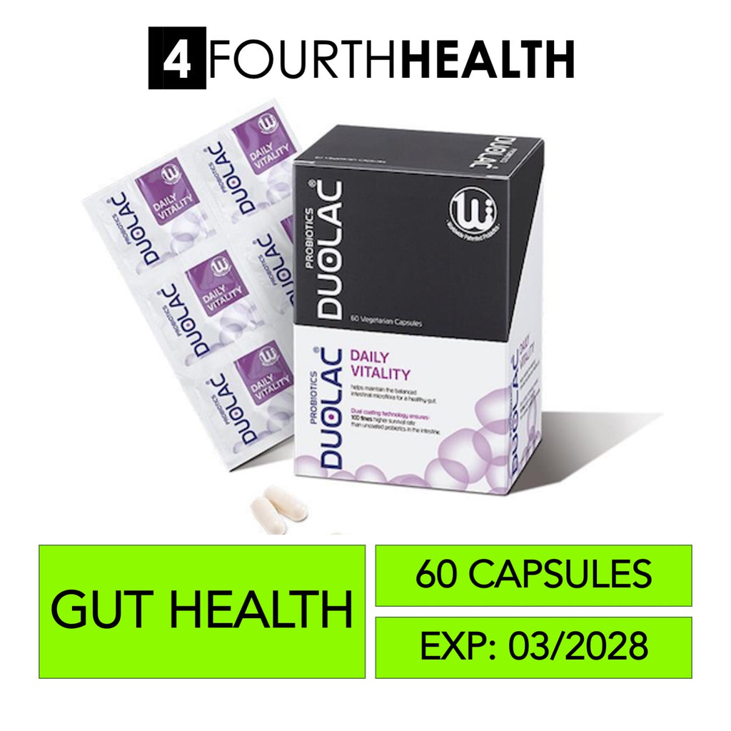 [EXP 03/28] Duolac Daily Vitality Probiotic - 60 Vegetarian Capsules