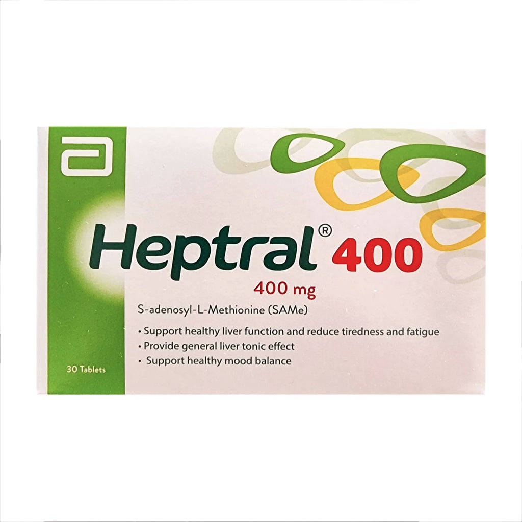 [EXP 04/28] Abbott Heptral 400mg - support healthy liver function