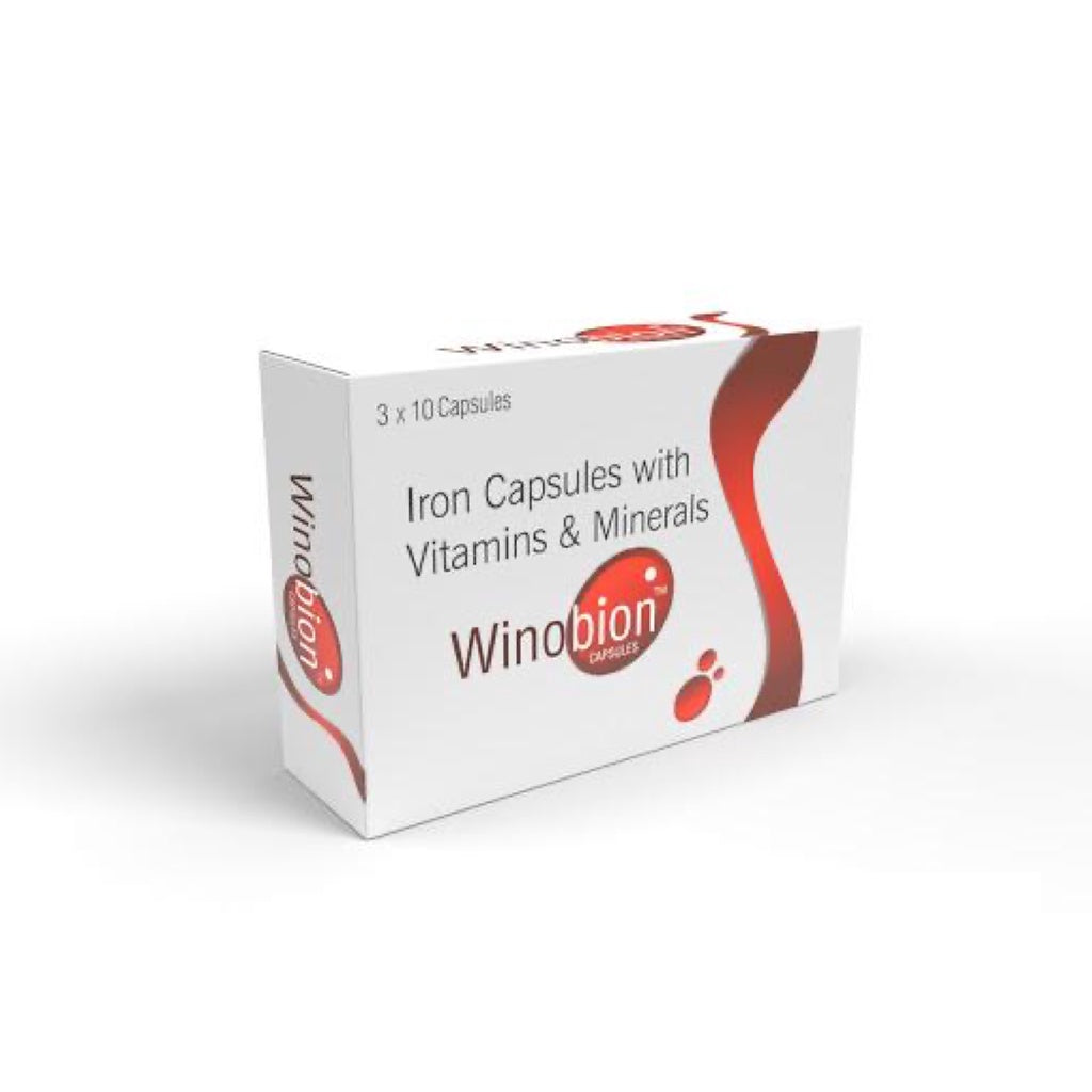 [EXP 06/27] Winobion Iron Supplement with Vitamins & Minerals