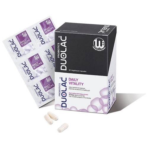 [EXP 12/27] Duolac Daily Vitality Probiotic - 60 Vegetarian Capsules