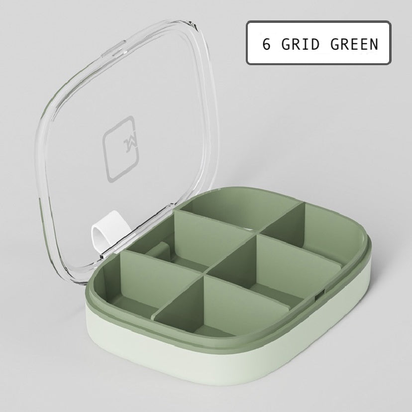 Medicine Case Pill Box | Portable Travel Waterproof (4 / 6 / 21 Grid)
