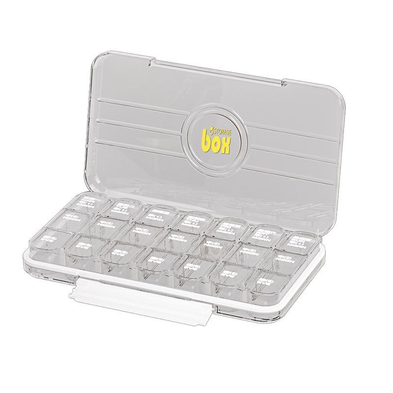 Medicine Case Pill Box | Portable Travel Waterproof (4 / 6 / 21 Grid)
