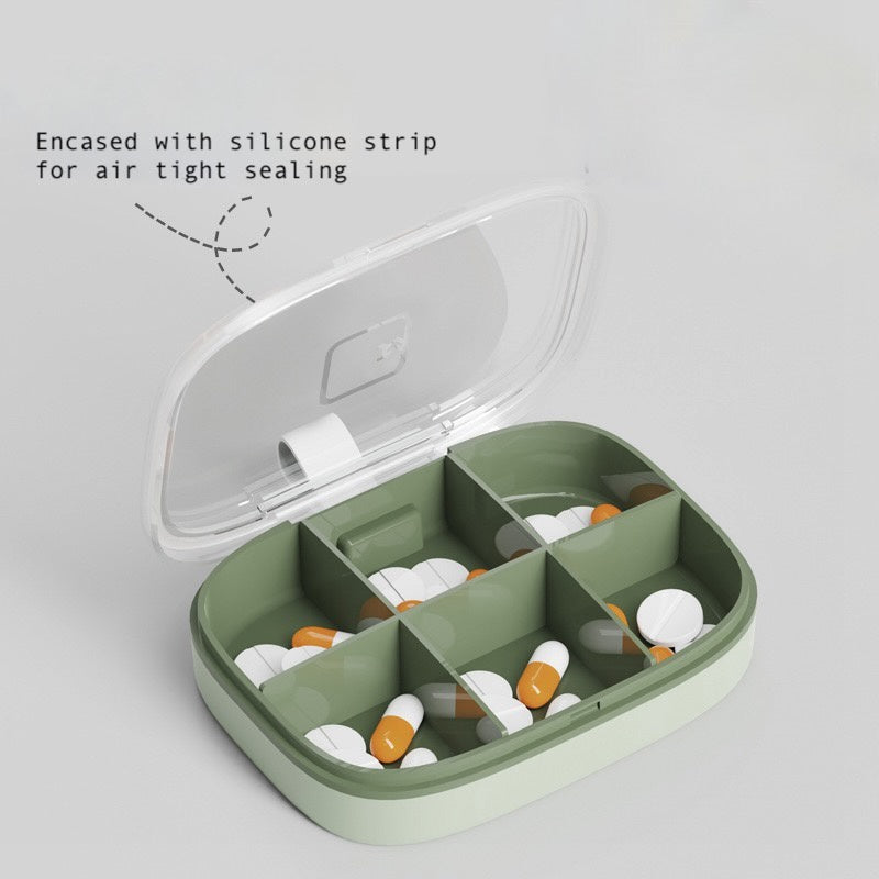 Medicine Case Pill Box | Portable Travel Waterproof (4 / 6 / 21 Grid)
