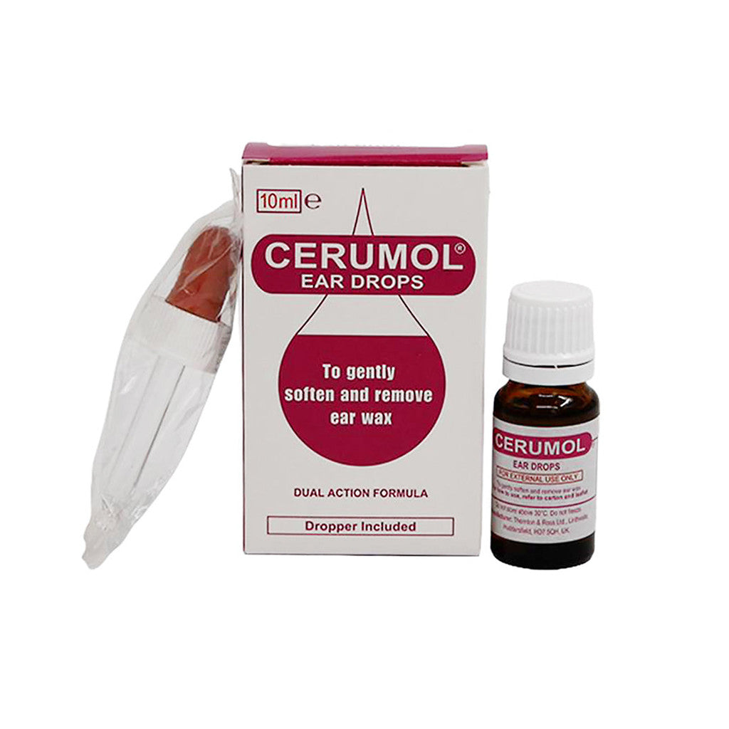 [EXP 05/26] Cerumol Ear Drops 10ml - Gently Soften and Remove Ear Wax