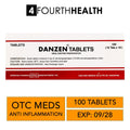 [EXP 09/28] Danzen Tablet Serratiopeptidase | 100 tabs - for sore throat, inflammation