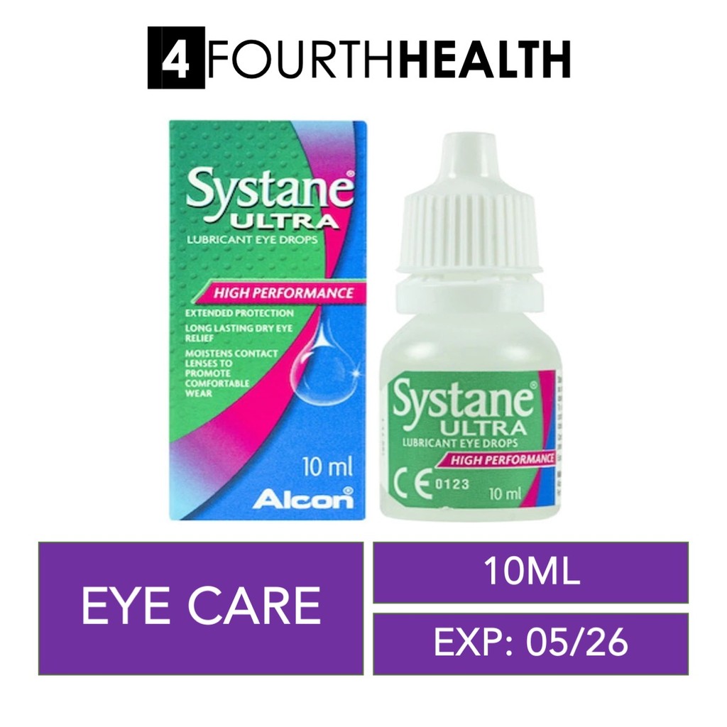 [EXP 05/26] Systane Ultra Lubricant Eye Drops 10ml