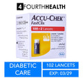 [EXP 09/27] Accuchek Accu-chek FastClix Lancets 102/204