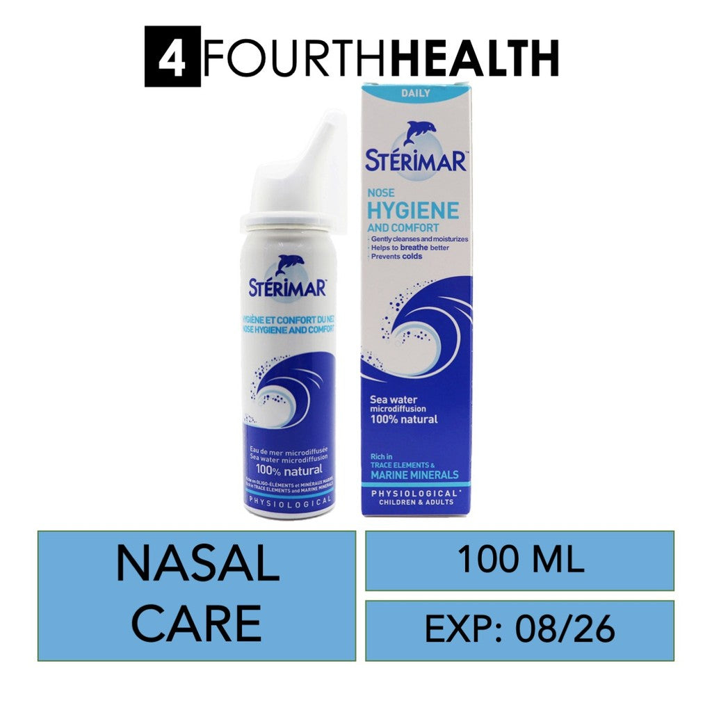 [EXP 11/28] 100ml Sterimar Nose Hygiene & Comfort Daily Spray | Adults & Above 3 yrs