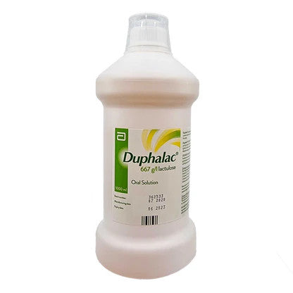 Duphalac Lactulose Syrup Oral Solution 1000ml / 1L (Exp Mar 2027) - for relief of constipation