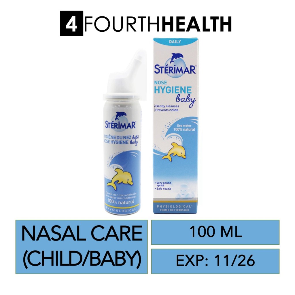 [EXP 11/26] 100ml Sterimar Baby Nose Hygiene Daily Spray