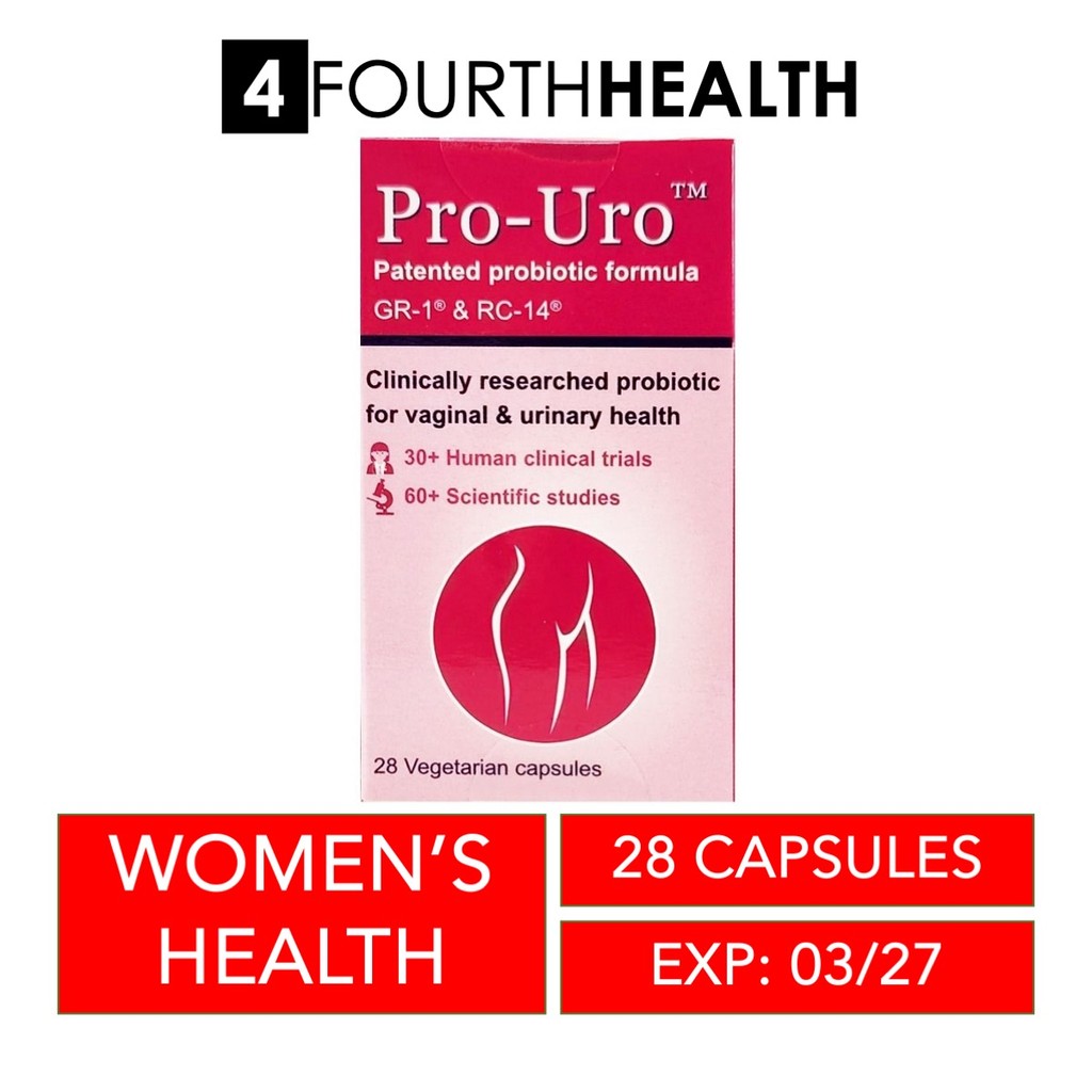 [EXP 03/27] Pro Uro Probiotics for Woman’s Health 28 Caps | Pro-Uro