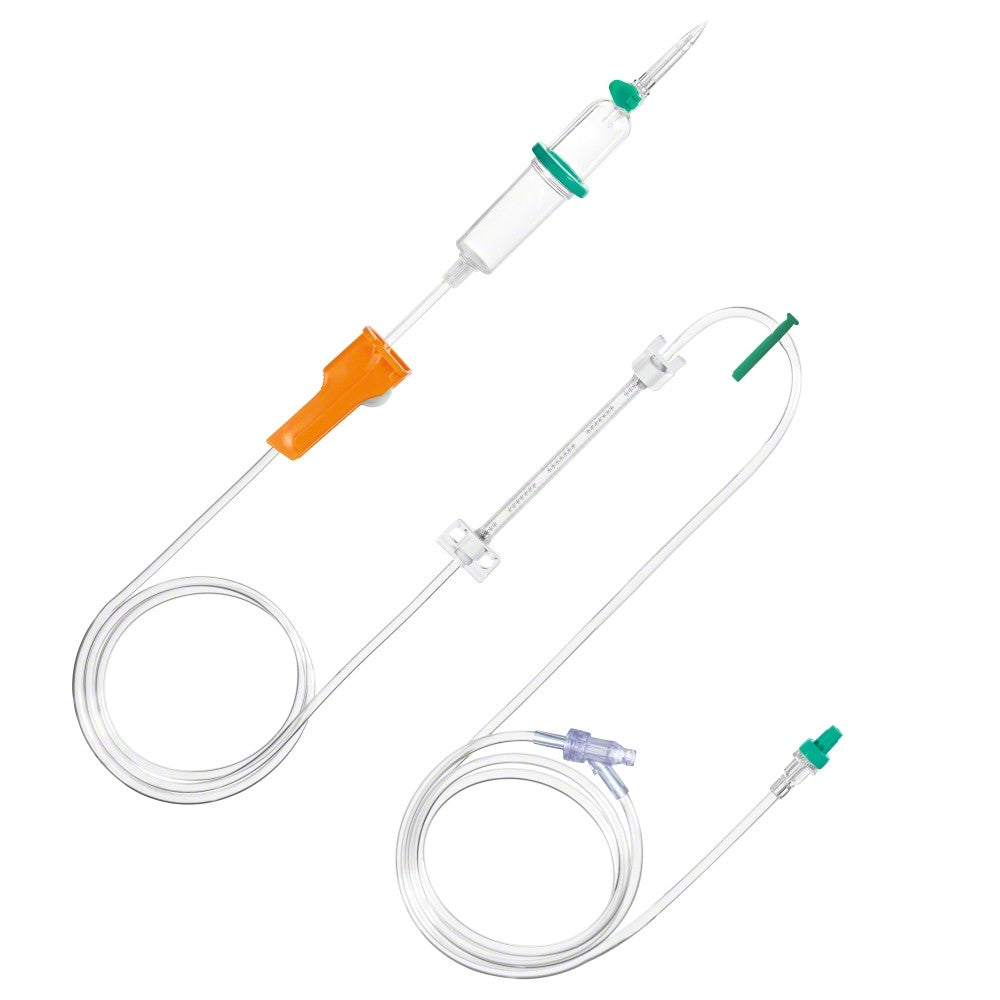 [EXP 07/30] BBraun Infusomat Space Line (250cm) | PVC IV Administration Set – Infusion Pump Tubing