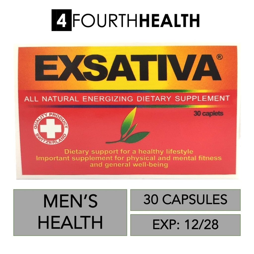 [EXP 12/28] Exsativa - Energizing Dietary Supplement for Healthy libido and Testosterone levels