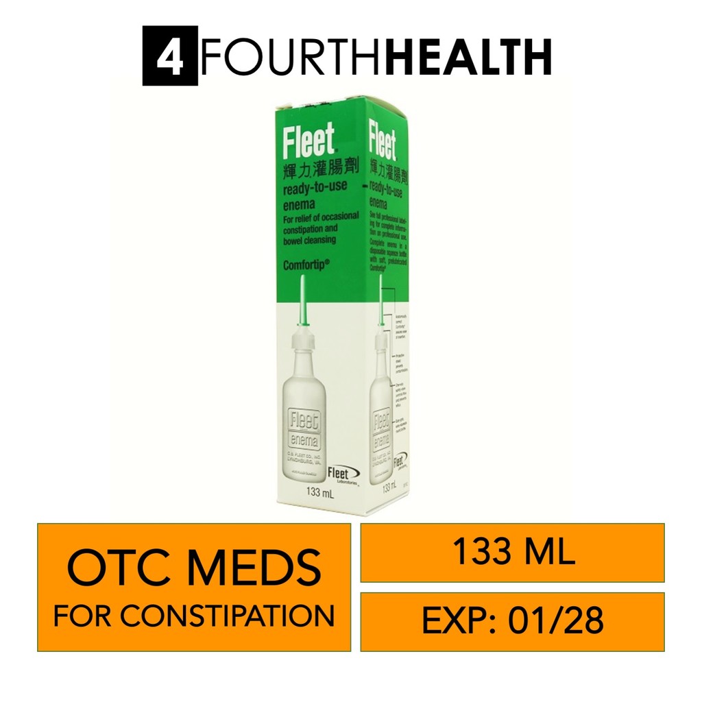 [EXP 08/28] Fleet Ready-to-Use Enema 133ml (Adult)