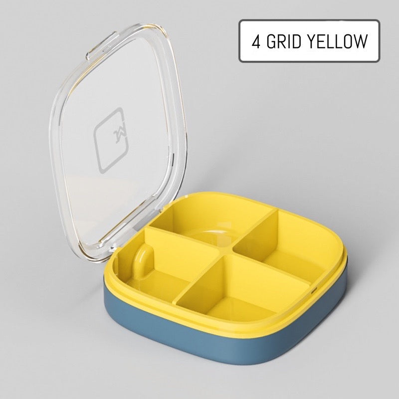 Medicine Case Pill Box | Portable Travel Waterproof (4 / 6 / 21 Grid)