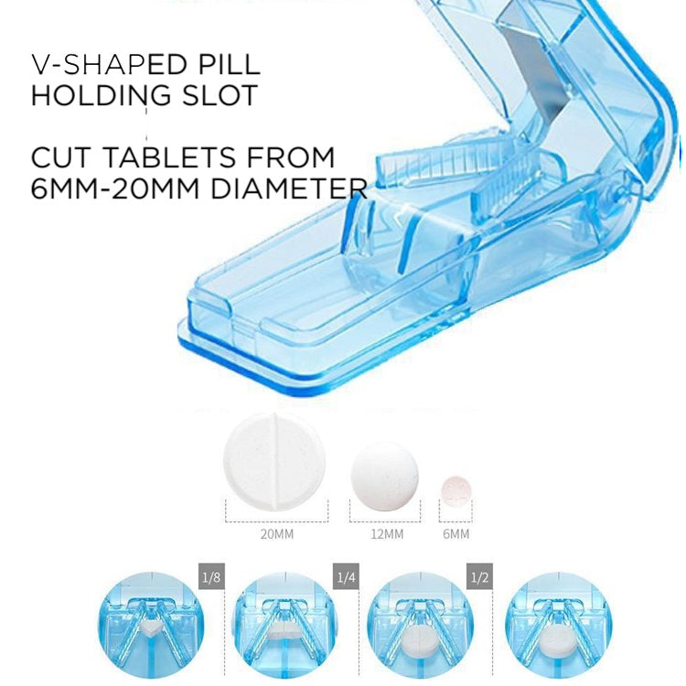 Portable Pill Cutter | Tablet Cutter | Medicine Case Pill Box