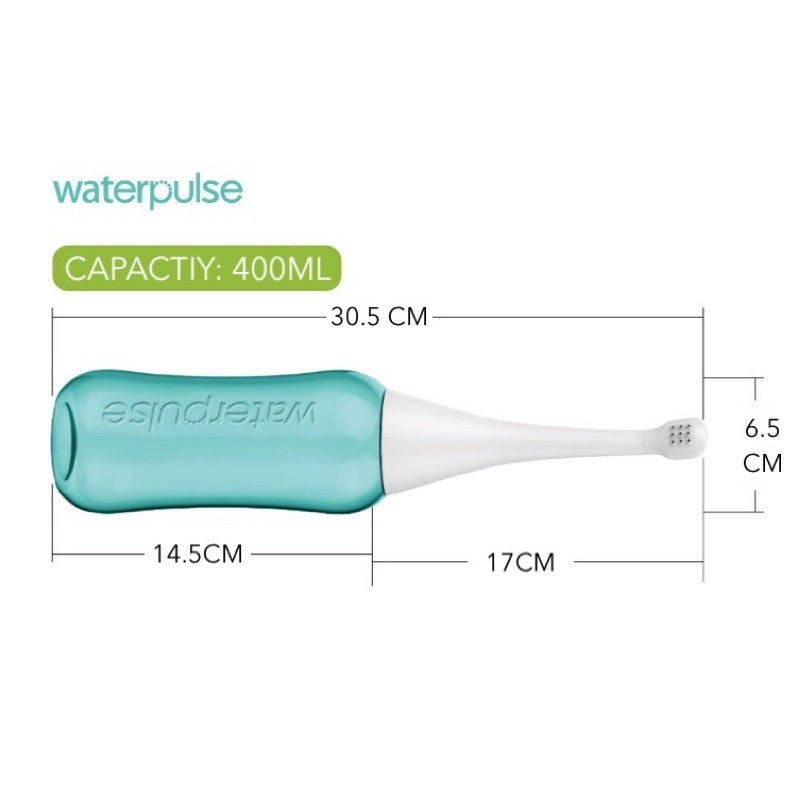 Waterpulse Portable Bidet Peri Bottle 400ml | For Postpartum, Women, Baby & Elderly