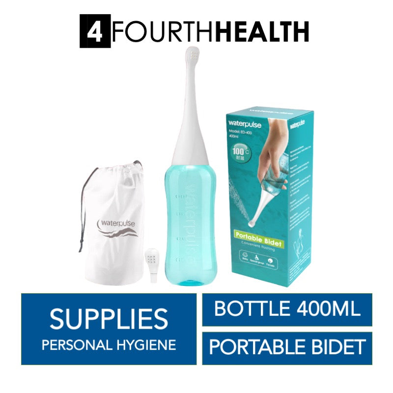 Waterpulse Portable Bidet Peri Bottle 400ml | For Postpartum, Women, Baby & Elderly