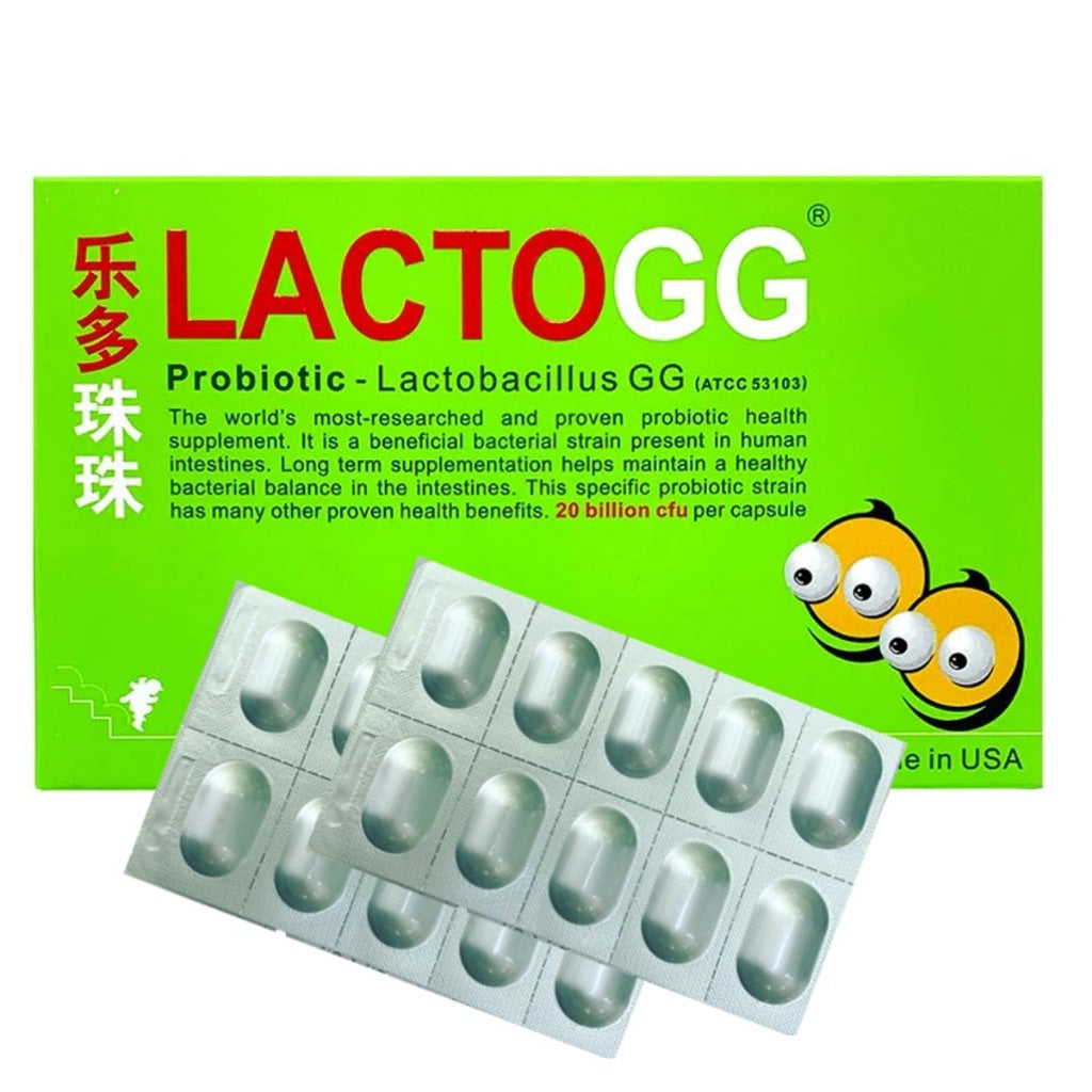 [EXP 01/28] LactoGG Probiotic Capsules 30s - Lactobacillus GG