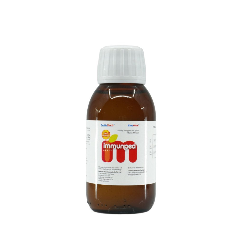 [EXP 07/27] Immunped 100ml | Vitamin C & Zinc for Children