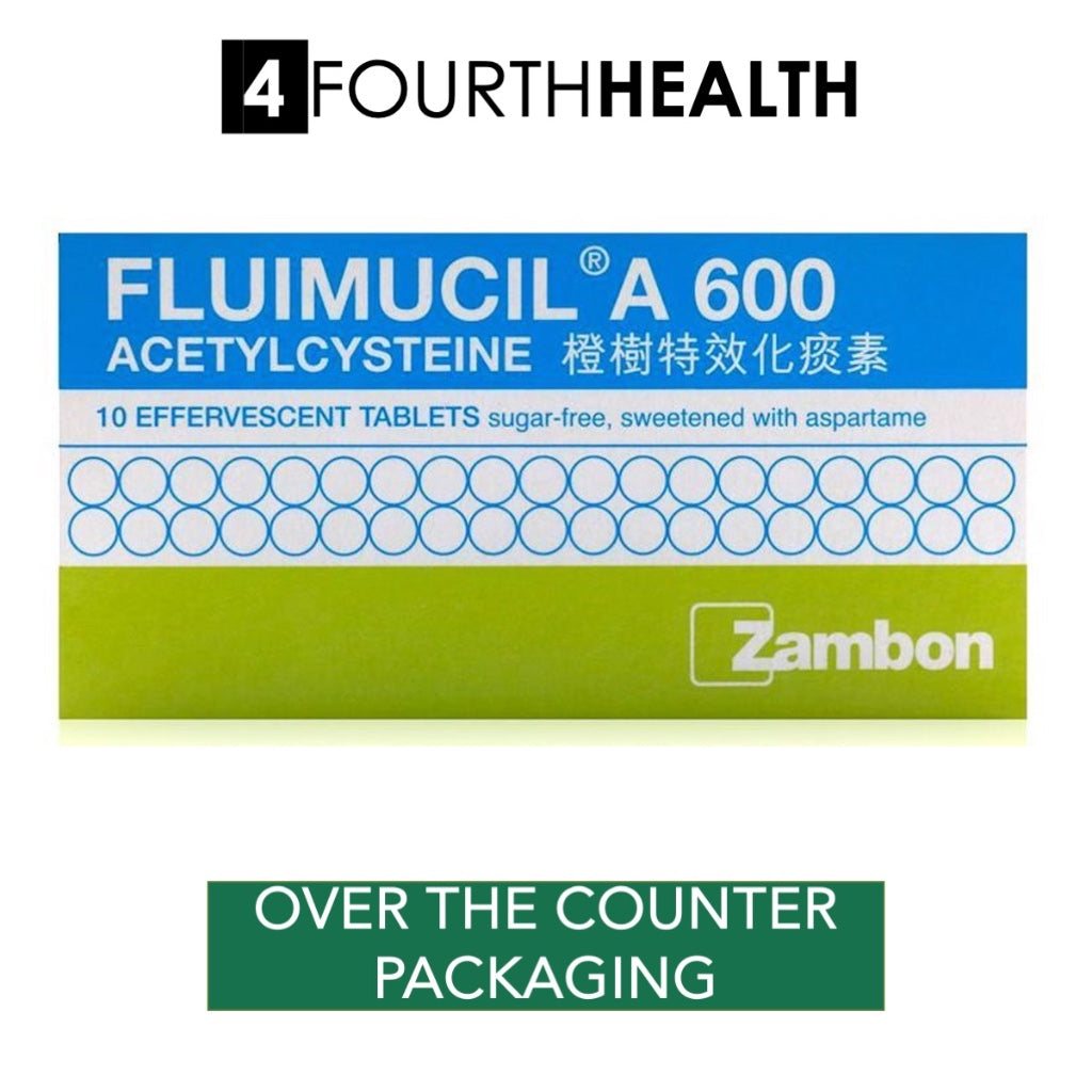 [EXP 05/27] Zambon Fluimucil A 600MG | 10 tabs/box (OTC PACKAGING)