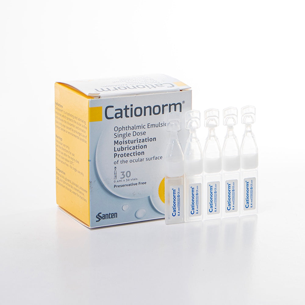 [EXP 09/28] Cationorm Opthalmic Emulsion 30 x 0.4ml Vials