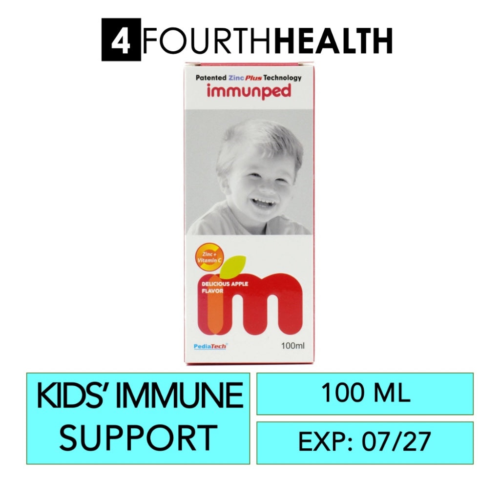 [EXP 07/27] Immunped 100ml | Vitamin C & Zinc for Children